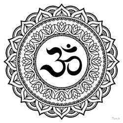 Om Symbol Creative Art Hd Wallpaper