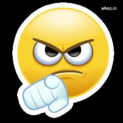 Angry Emoji Gif Animated Images Collection - Fire Angry Mood #3 Emoji ...