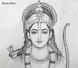 Jai Shree Ram Drawing Hanuman ji Sketch with Python Turtle library