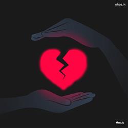 Emo Broken Heart - Heart, Black Broken Heart HD wallpaper | Pxfuel