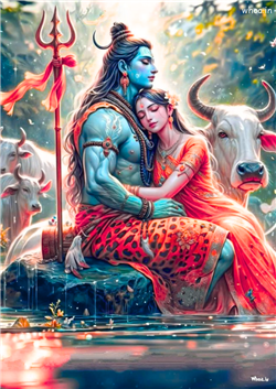 lord shiva parvati romantic photos cute wallpapers
